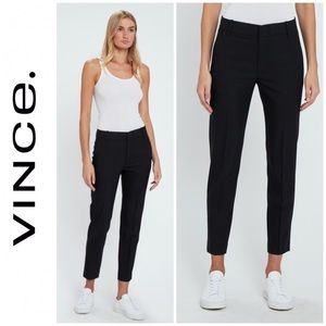 Vince WoolTapered Ankle Trousers,